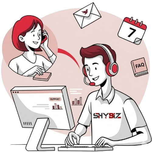 Contact illustration